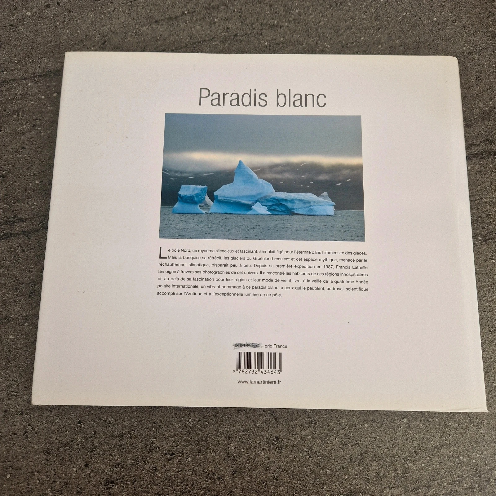 Livre Paradis Blanc - Francis Latreille. – photo 3